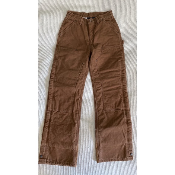 Carhartt Pants - Women’s Carhartt Insulated Quilted Pant Brown 2x32